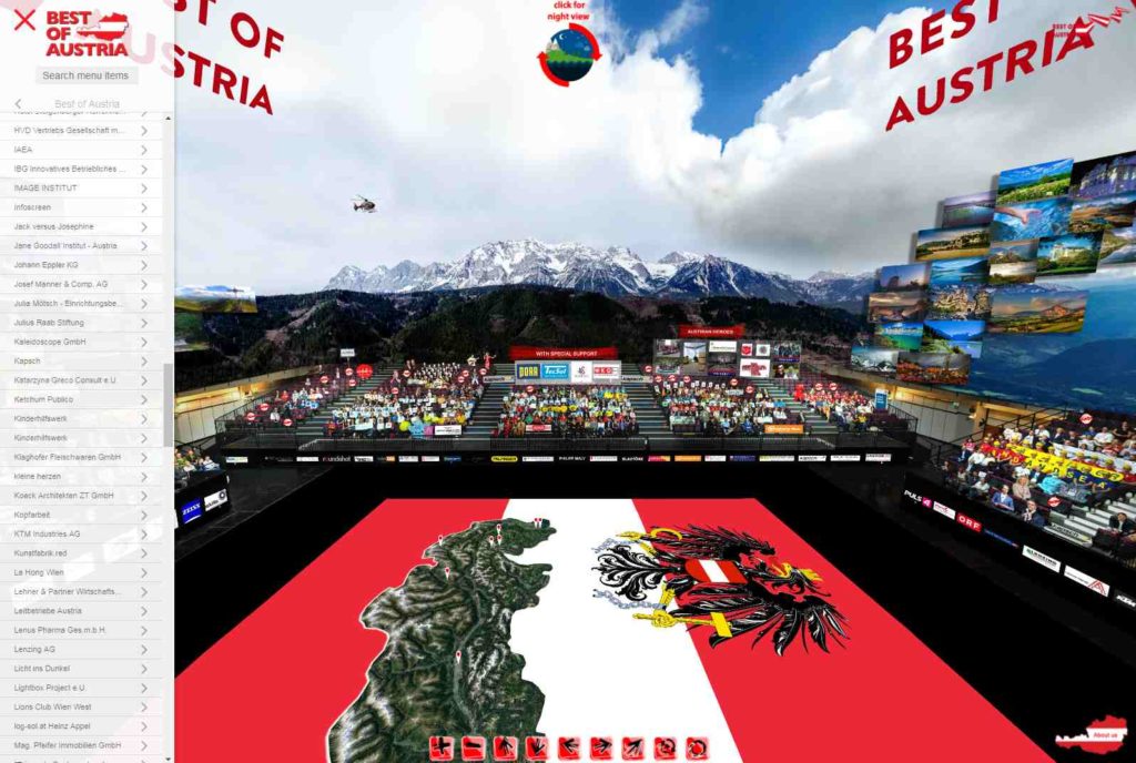 Best of Austria Visitkarte IBG